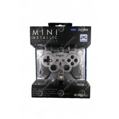 Manette BigBen Mini Metallic pour Sony Playstation 3 Gris