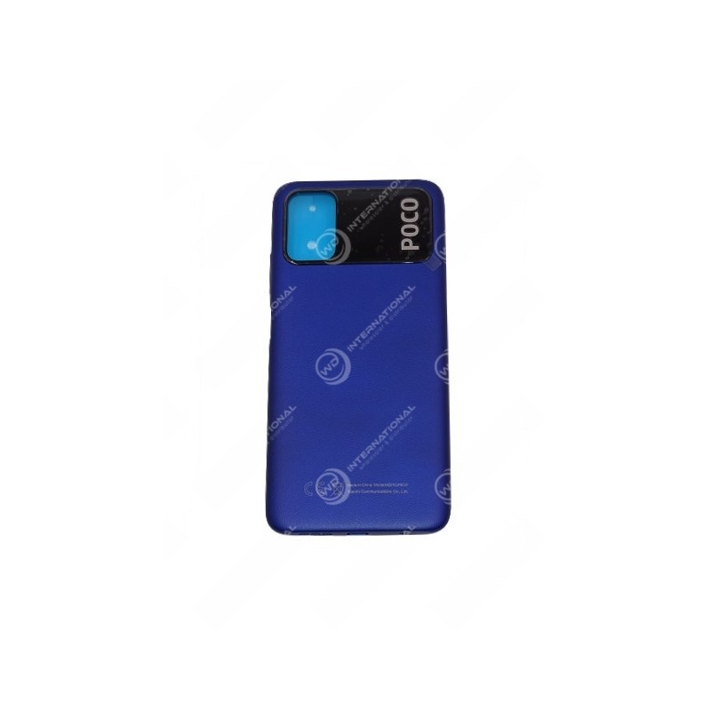 Back Cover Xiaomi Poco M3 Bleu Origine Constructeur