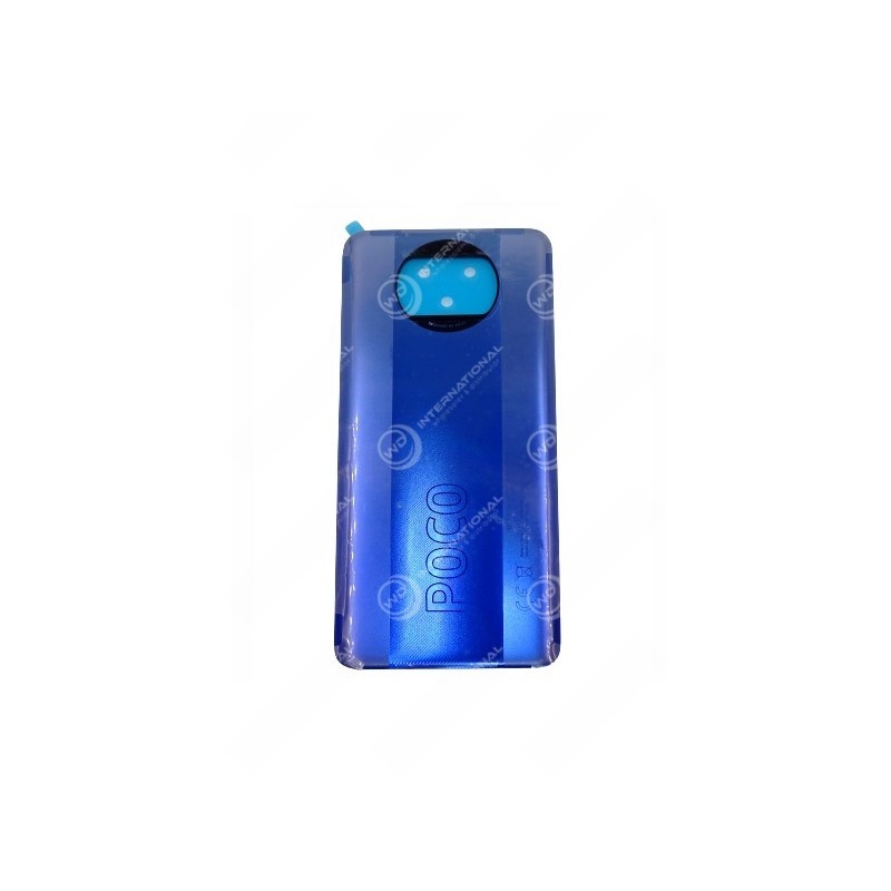Back Cover Xiaomi Poco X3 Pro Bleu Givre Origine Constructeur