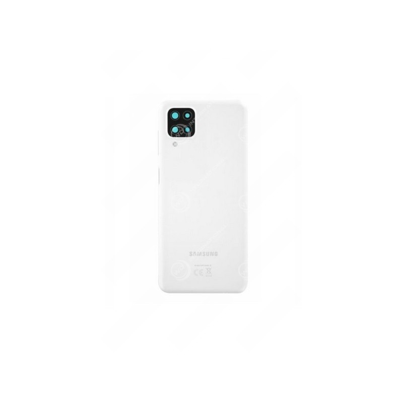 Back Cover Samsung Galaxy A12 Blanc