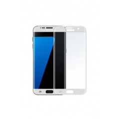 Verre trempé incurvé Samsung Galaxy S7 Edge Blanc