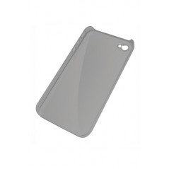 Iphone 4/4s Custodia in silicone nero trasparente