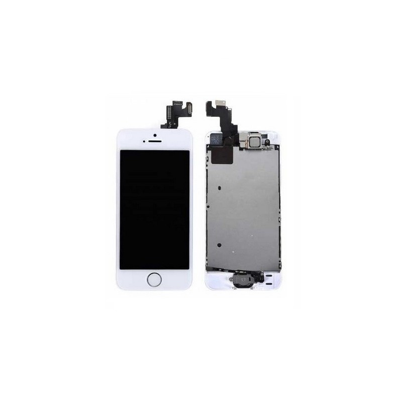 Ecran Complet iPhone 5 Blanc (Assemblé)
