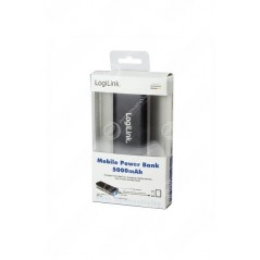 Batterie externe LogiLink 5000 mAh Noire