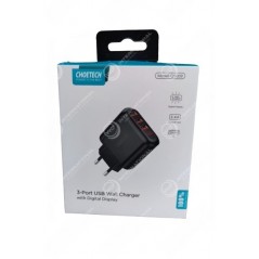 Chargeur Choetech 3x USB 3.4A Noir (Q5009-EU)