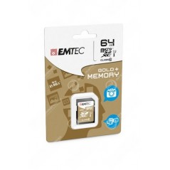 Carte SD 64GB Emtec Elite Gold Class 10
