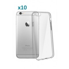 Lot de 10 Coques iPhone 6 Plus / 6s Plus Silicone Transparent