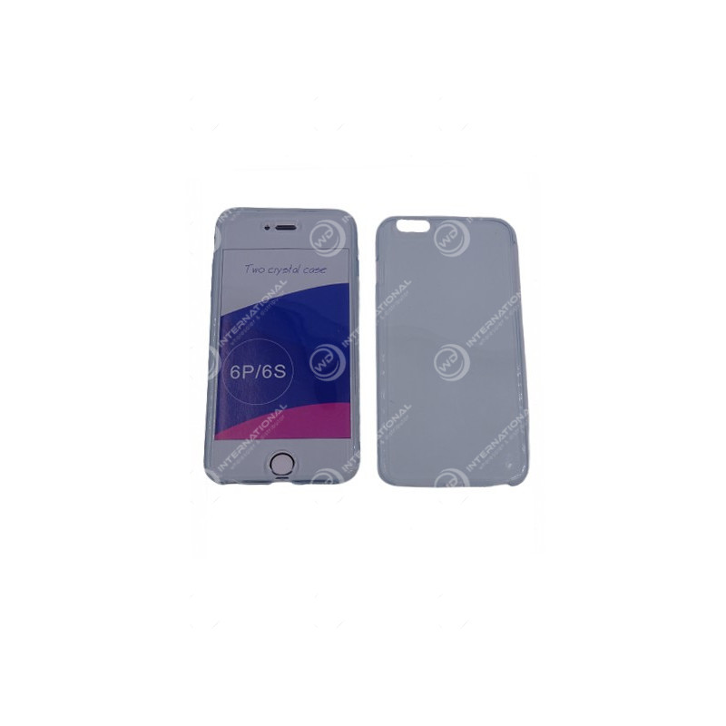 Coque iPhone 6 Plus / 6s Plus Two Crystal Bleu Transparent