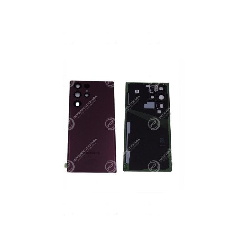 Back Cover Samsung Galaxy S22 Ultra (SM-S908B) Bordeaux Service Pack