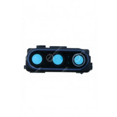 Obiettivo della fotocamera posteriore con cornice per Xiaomi Mi 9 blu