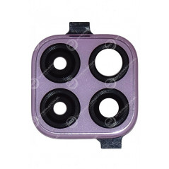 Lente de la cámara trasera con soporte para Huawei P40 Lite rosa