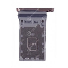 Tiroir Sim Samsung Galaxy S22 /S22 Plus (SM-S906B /SM-S901B) Or Rose Service Pack