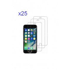 Lot de 25 Verres Trempés 3D Integral iPhone SE 3 Noir