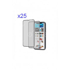 Lot de 25 Verres Trempés 3D Integral iPhone Xs Max / 11 Pro Max Noir