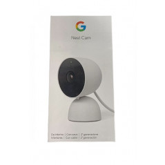 Caméra de Surveillance Google Nest Cam Snow White (NESTCAM2G)