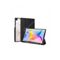 Étui avec Porte-Stylet Samsung Galaxy Tab S6 Lite Dux-Ducis Série Toby Noir