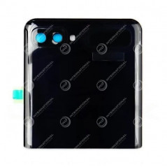 Back Cover Haut avec Lentille Caméra Arrière Samsung Galaxy Z Flip Noir Service Pack
