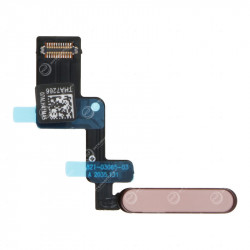 Power Pad e sensore di impronte digitali per iPad Air 2020/Air 4 rosa