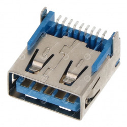 Connecteur USB 3.0 PCB Type A Femelle 14040909