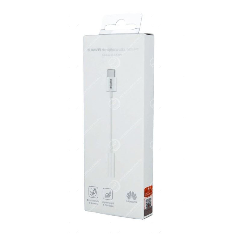 Adaptateur Huawei USB-C vers Prise Jack 3.5mm Blanc (CM20)
