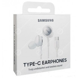 Ecouteurs Filaires Type-C Sound by AKG Original Samsung Blanc (EO-IC100BWEG)
