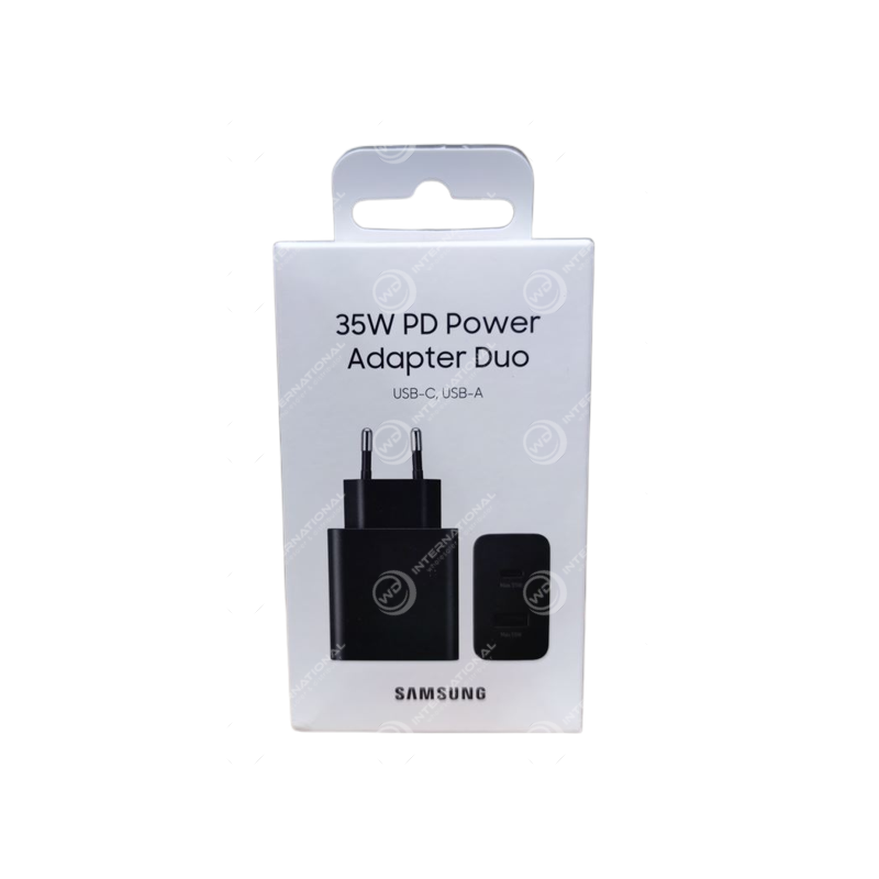Chargeur Secteur Type-C 35W et USB 15W Original Samsung Noir (EP-TA220NBEGEU)