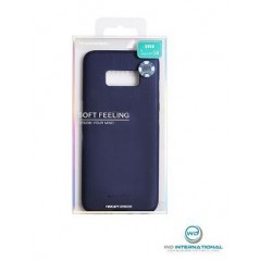 Coque silicone Samsung S8 Plus Midnight Blue Matt Soft Feeling