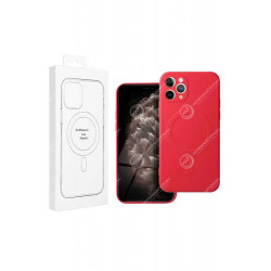 Coque MagSafe iPhone 11 Pro Rouge