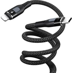 Câble Proda Azeada USB Type-C Vers Lightning Charge Rapide 20W 1M Noir