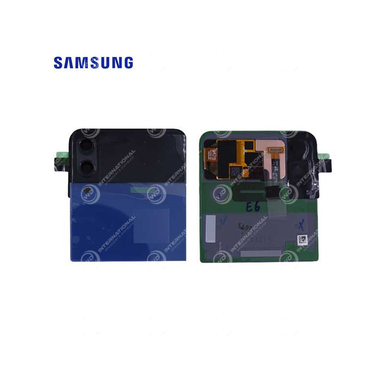Écran Externe Samsung Galaxy Z Flip3 5G (SM-F711) Bleu Service Pack
