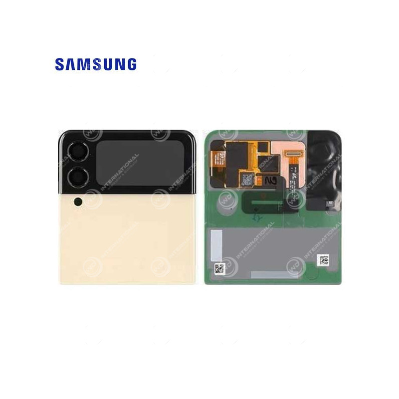 Écran Externe Samsung Galaxy Z Flip3 5G (SM-F711) Crème Service Pack