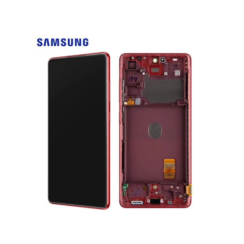 Ecran Samsung Galaxy S20 FE 4G (SM-G780) Cloud Rouge Service Pack