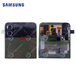 Paquete de servicio de la pantalla externa Samsung Galaxy Z Flip4 5G verde (SM-F721)