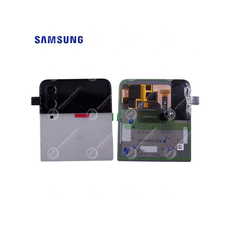 Écran Externe Samsung Galaxy Z Flip4 5G Blanc (SM-F721) Service Pack