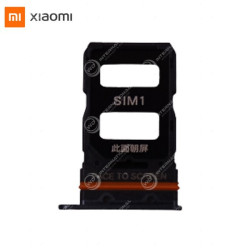Tiroir Double Sim Xiaomi 12 / 12X Noir Origine Constructeur