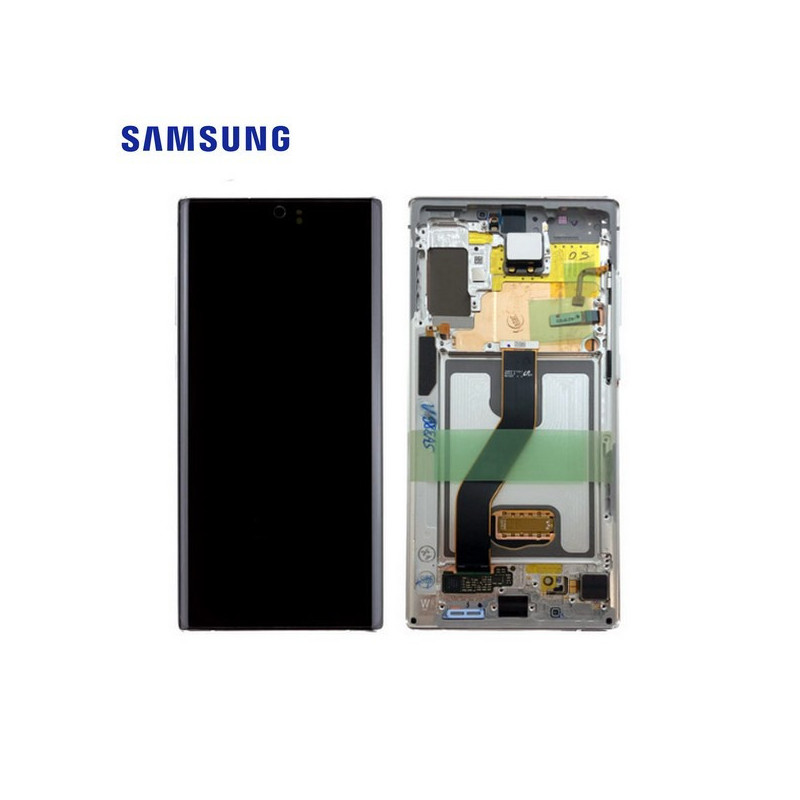 Écran Samsung Note 10 Plus Aura Blanc Service Pack