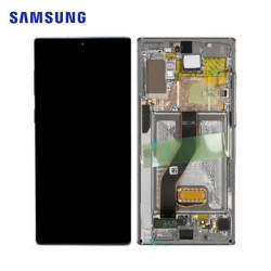 Écran Samsung Note 10 Plus Aura Argent Service Pack