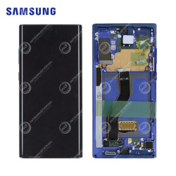 Écran Samsung Note 10 Plus Aura Bleu Service Pack