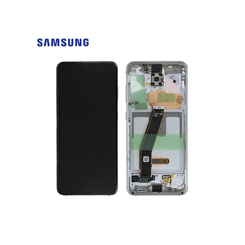 Ecran Samsung Galaxy S20 (SM-G980 ) Blanc Service Pack