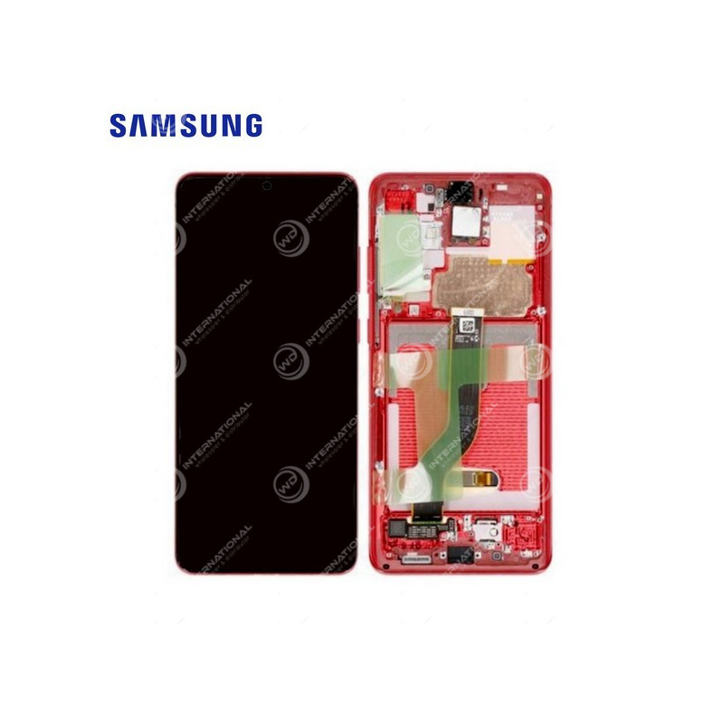 Écran Samsung Galaxy S20 Plus Rouge Service Pack