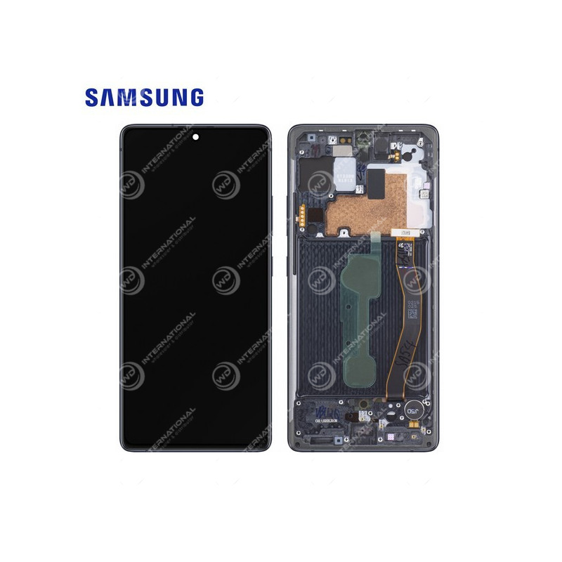 Écran Samsung Galaxy S10 Lite Noir Service Pack