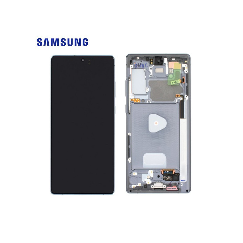 Écran Samsung Galaxy Note 20 Gris Service Pack