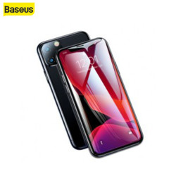 Verre Trempé Baseus 0.23mm Full iPhone XS Max/11 Pro Max Noir x2pcs