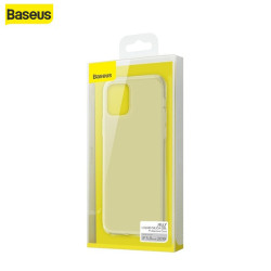Carcasa blanca y transparente Baseus Jelly Liquid Silica Gel iPhone 11 Pro