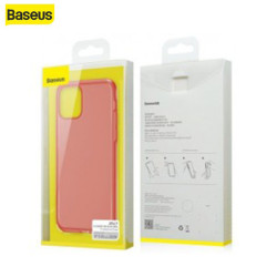 Rot-transparenter Rumpf Baseus Jelly Liquid Silica Gel iPhone 11 Pro (WIAPIPH58S-GD01 / WIAPIPH58S-GD02 / WIAPIPH58S-GD09)