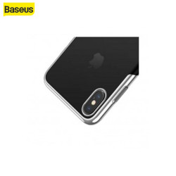 Custodia bianco e trasparente Baseus Glitter iPhone XS Max (WIAPIPH65-DW02 / WIAPIPH65-DW03 / WIAPIPH65-DW09)