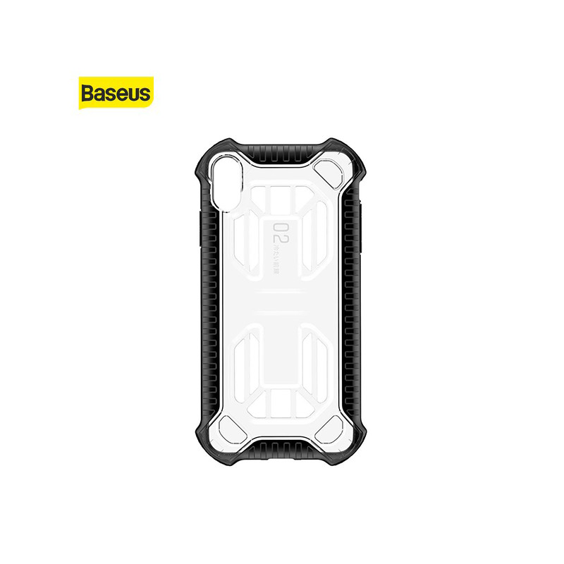 Coque Transparente Baseus Cold Front Coolong pour iPhone XS Max (WIAPIPH65-LF02)