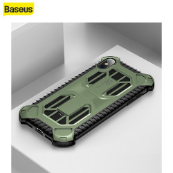 Coque Verte Baseus Cold Front Coolong iPhone XS Max (WIAPIPH65-LF06)