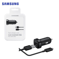 Chargeur voiture Samsung  EP-LN930B charge rapide Micro USB Noir