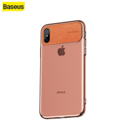 Coque Orange Baseus Comfortable iPhone XS Max (WIAPIPH65-SS07)